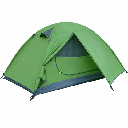 2-Person Ultralight Fabric Camping Tent